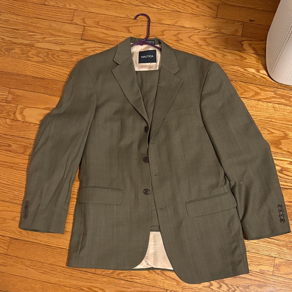 Nautica Men's Green Blazer
